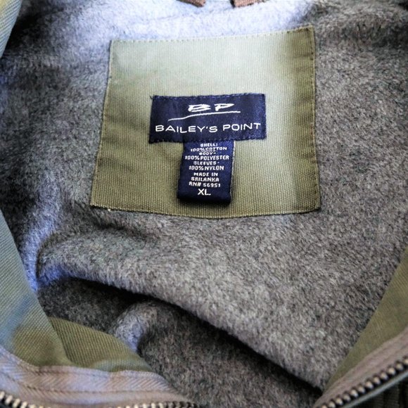 NWOT - Bailey's Point Men's Cotton Jacket with warm lining SZ XL - Picture 5 of 6